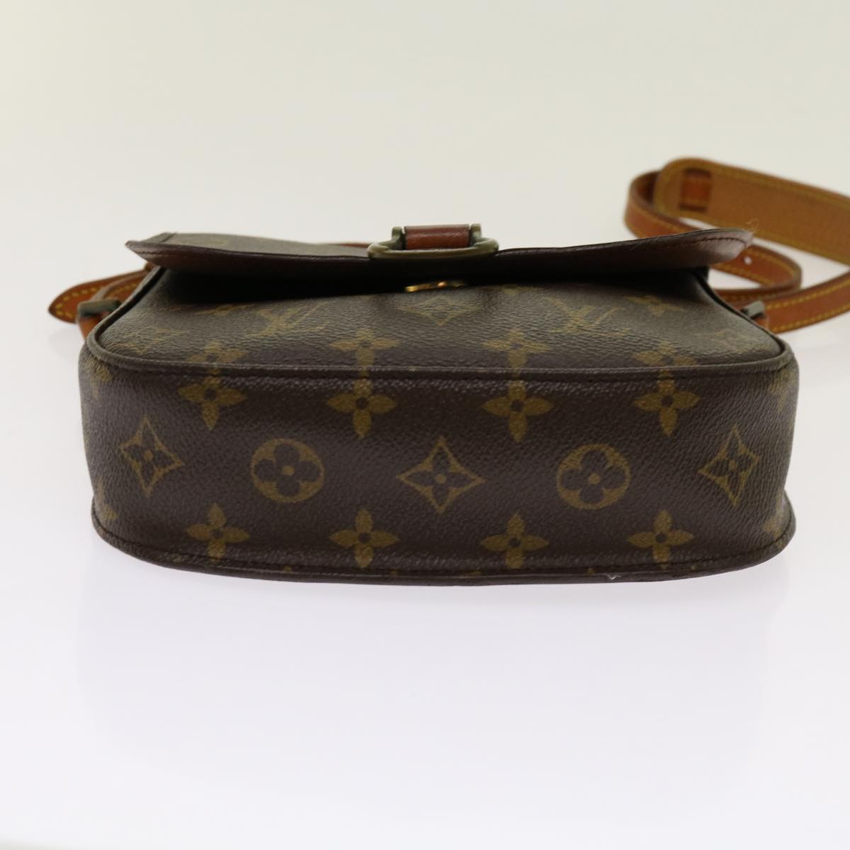 LOUIS VUITTON Monogram Saint Cloud MM Shoulder Bag M51243 LV Auth yk11368