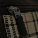 BURBERRY Nova Check Shoulder Bag Canvas Beige Brown Auth yk11382-17