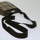 BURBERRY Nova Check Shoulder Bag Canvas Beige Brown Auth yk11382-7