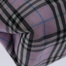 BURBERRY Nova Check Hand Bag Nylon Pink Auth yk11387-14