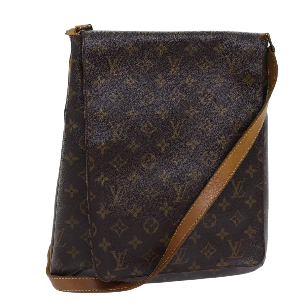 LOUIS VUITTON Monogram Musette Shoulder Bag M51256 LV Auth yk11398