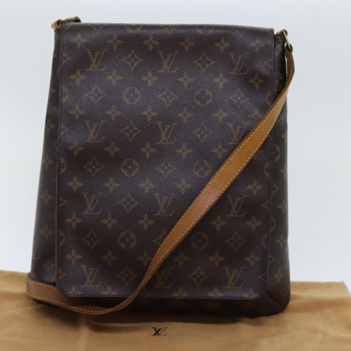 LOUIS VUITTON Monogram Musette Shoulder Bag M51256 LV Auth yk11398