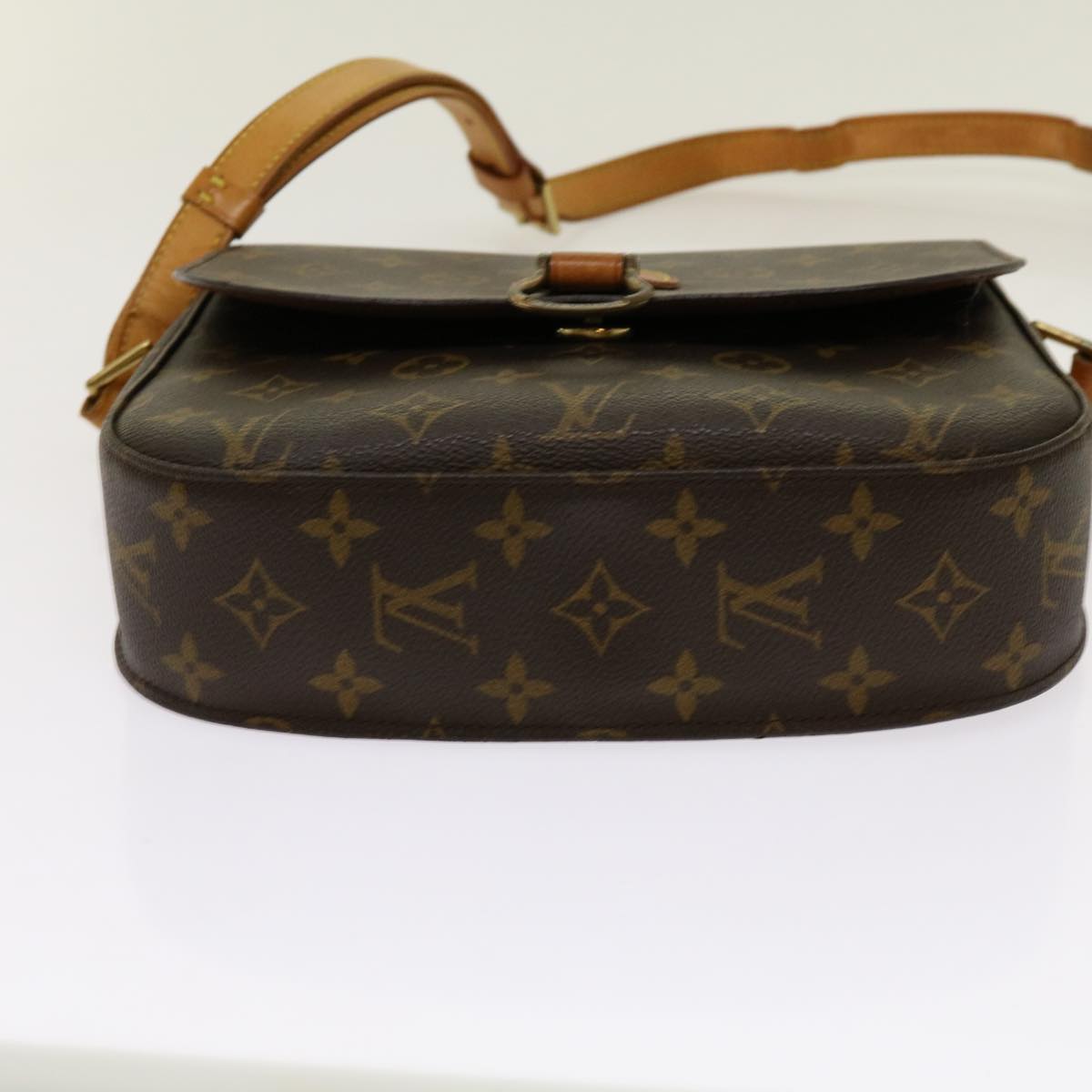 LOUIS VUITTON Monogram Saint Cloud GM Shoulder Bag M51242 LV Auth yk11399