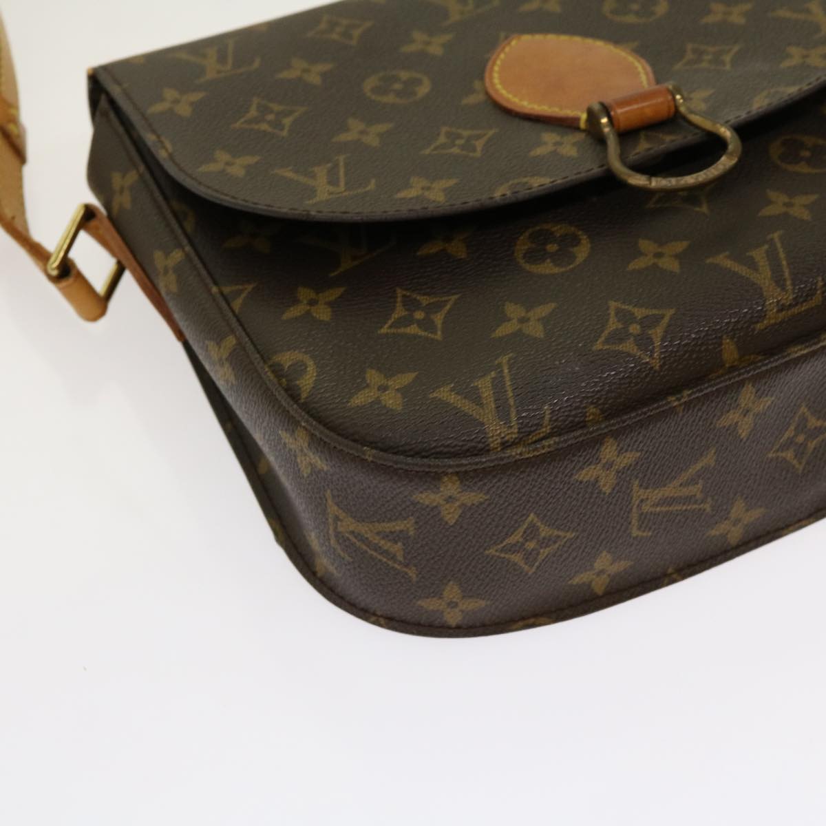 LOUIS VUITTON Monogram Saint Cloud GM Shoulder Bag M51242 LV Auth yk11399