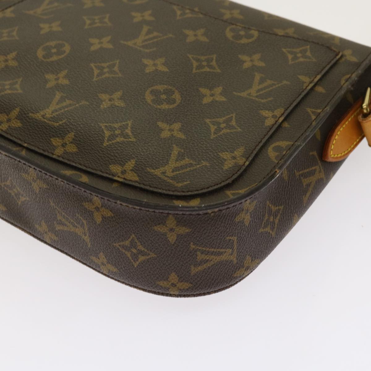 LOUIS VUITTON Monogram Saint Cloud GM Shoulder Bag M51242 LV Auth yk11399