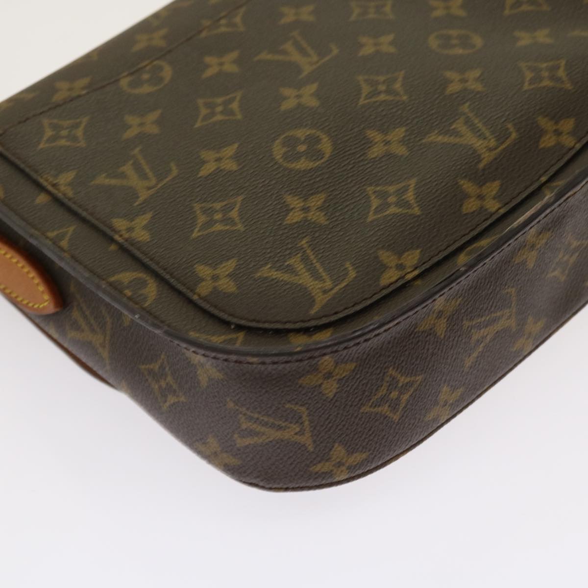 LOUIS VUITTON Monogram Saint Cloud GM Shoulder Bag M51242 LV Auth yk11399