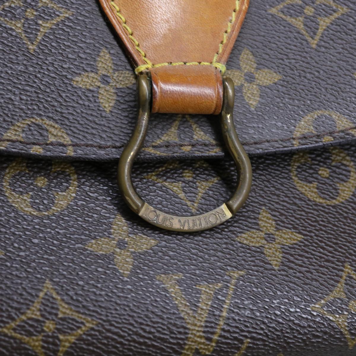 LOUIS VUITTON Monogram Saint Cloud GM Shoulder Bag M51242 LV Auth yk11399