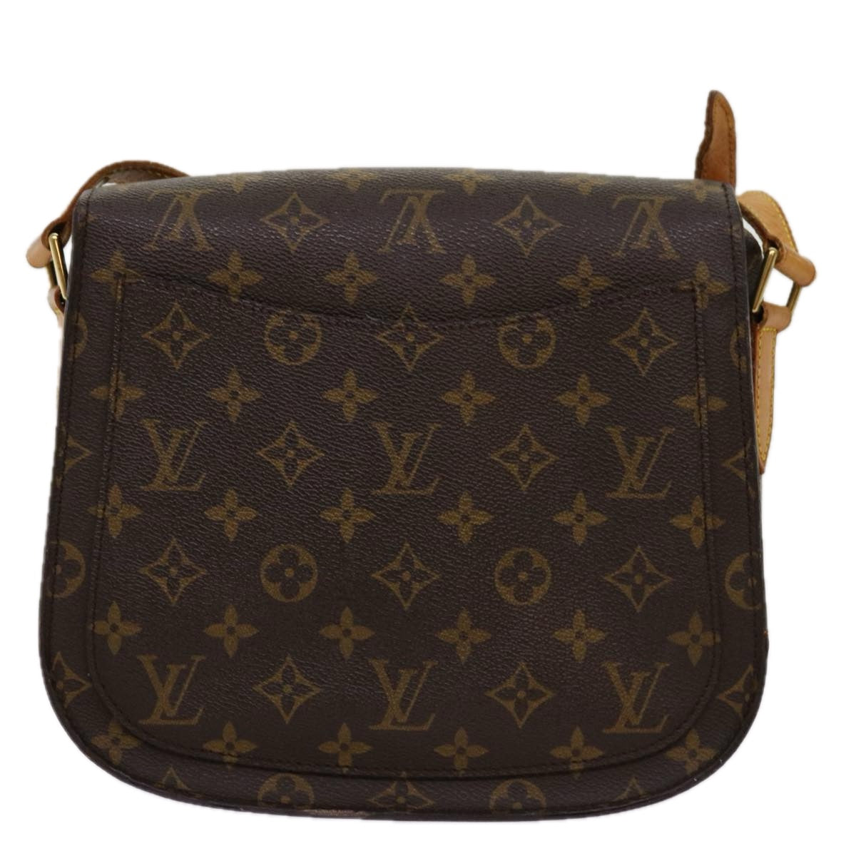 LOUIS VUITTON Monogram Saint Cloud GM Shoulder Bag M51242 LV Auth yk11399