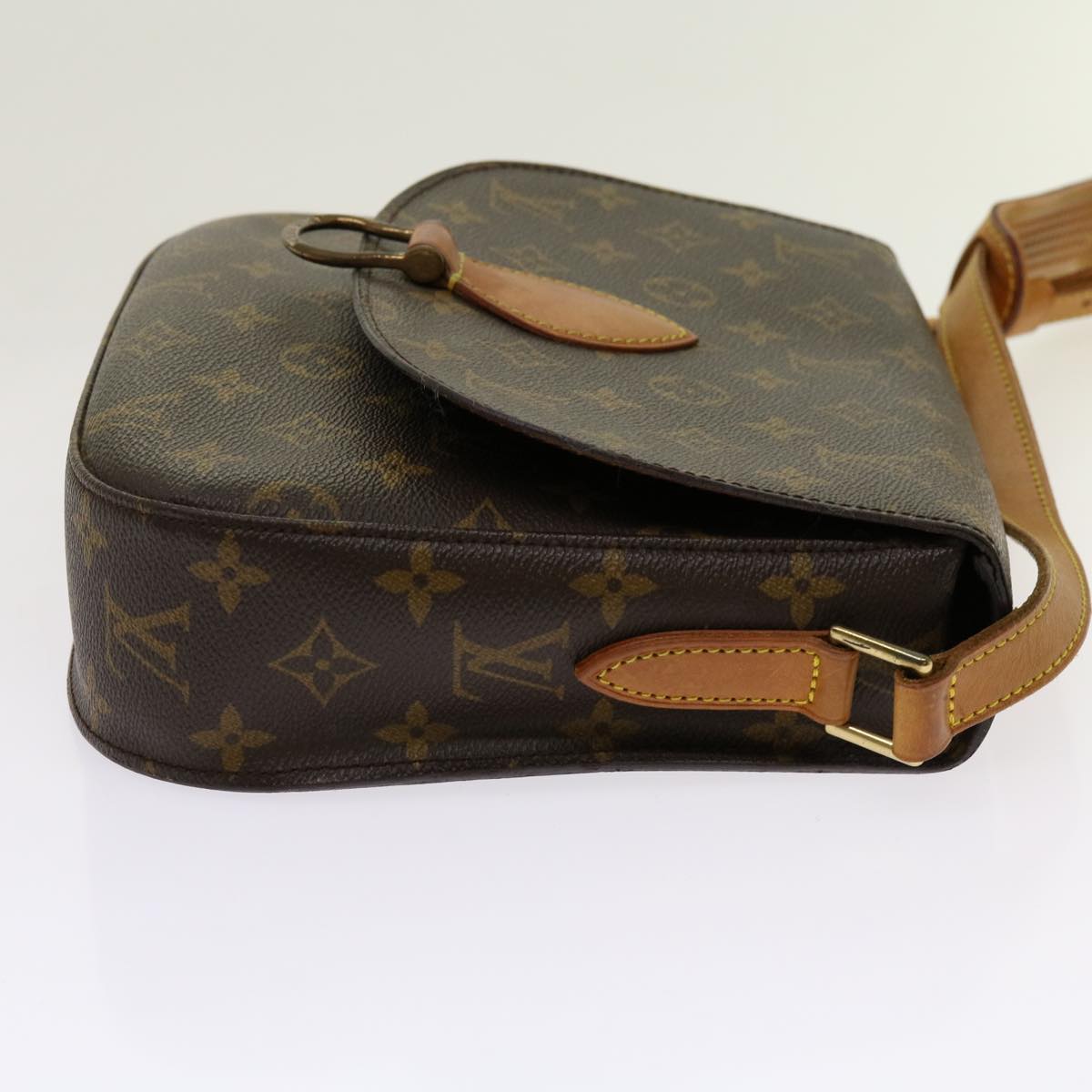 LOUIS VUITTON Monogram Saint Cloud GM Shoulder Bag M51242 LV Auth yk11399