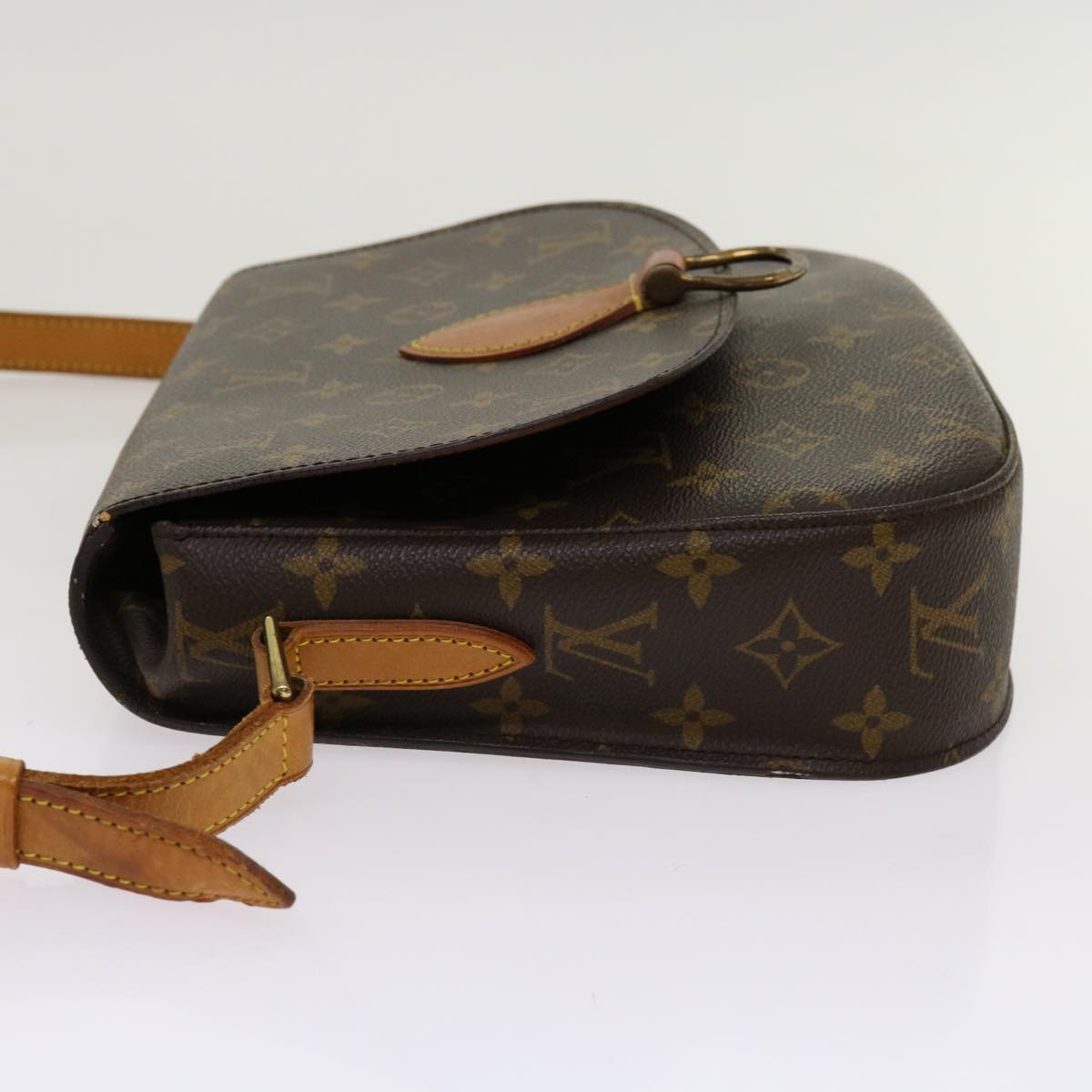 LOUIS VUITTON Monogram Saint Cloud GM Shoulder Bag M51242 LV Auth yk11399