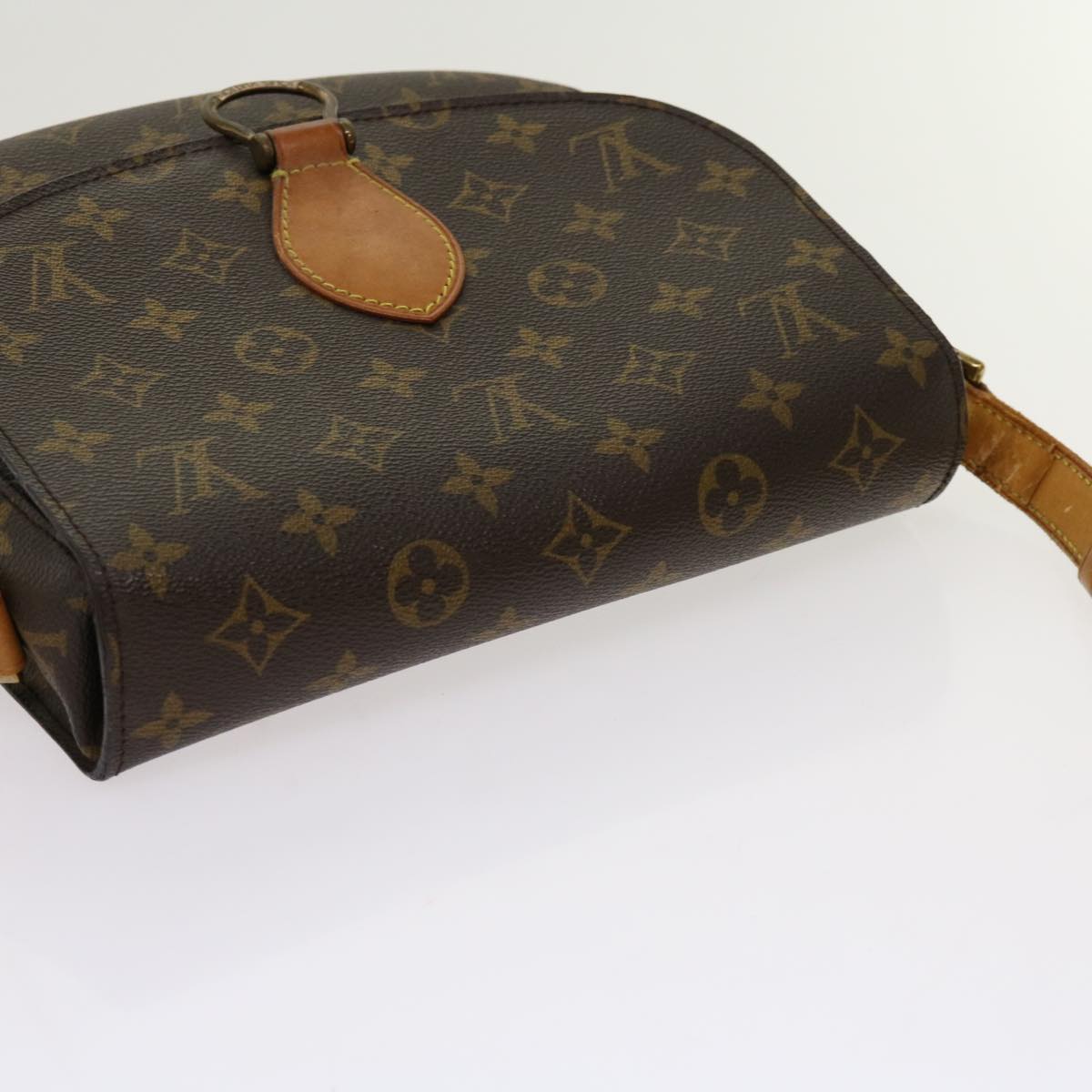 LOUIS VUITTON Monogram Saint Cloud GM Shoulder Bag M51242 LV Auth yk11399