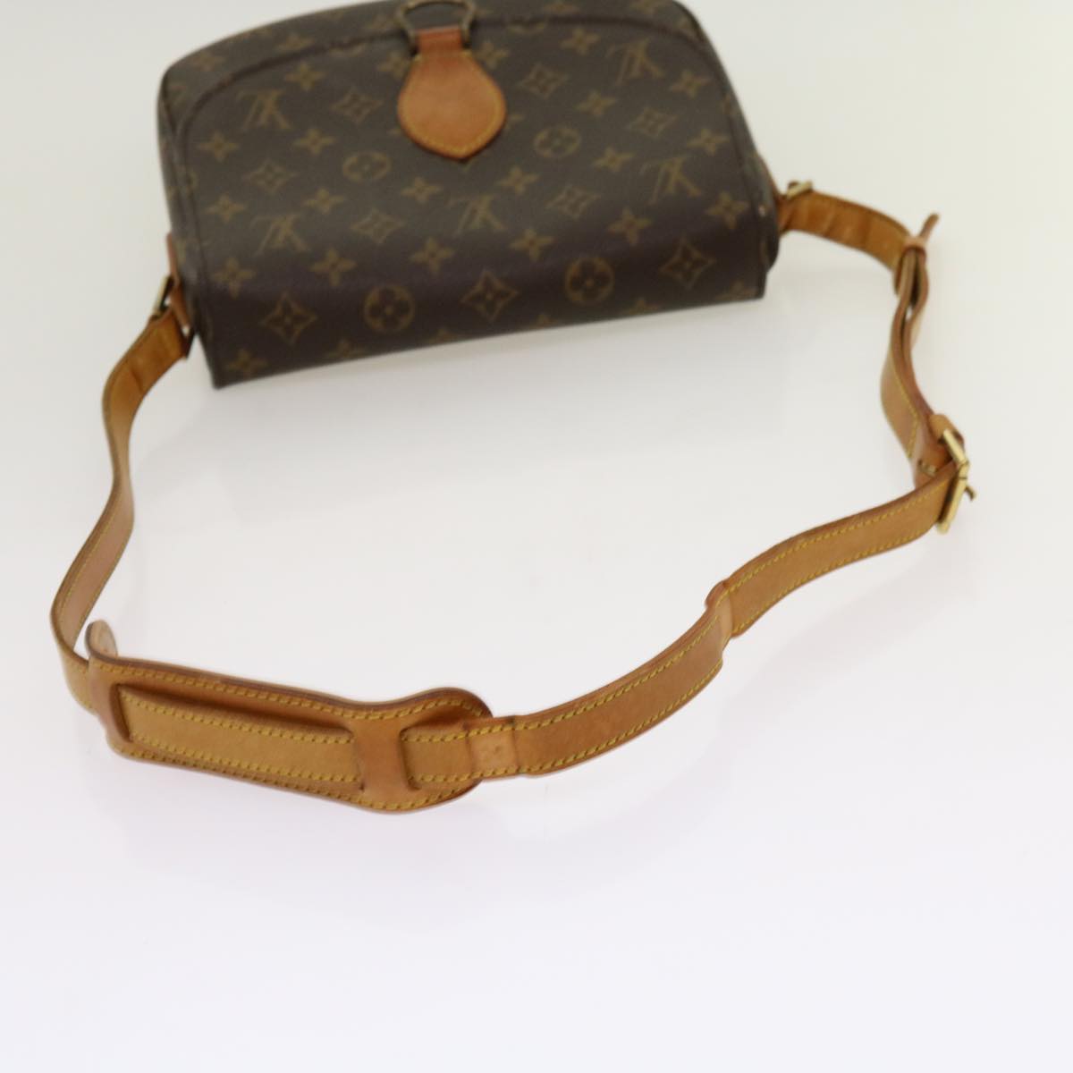 LOUIS VUITTON Monogram Saint Cloud GM Shoulder Bag M51242 LV Auth yk11399