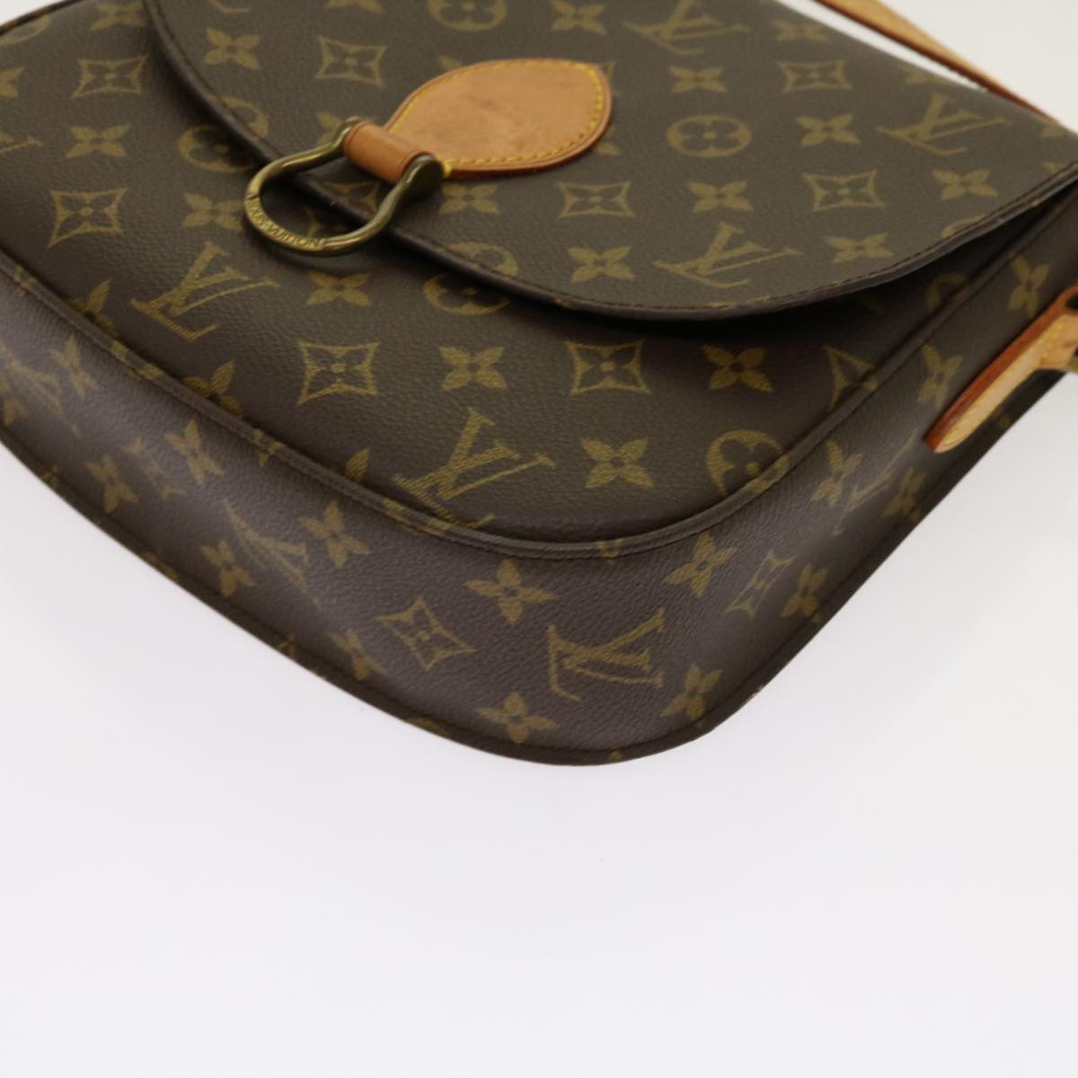 LOUIS VUITTON Monogram Saint Cloud GM Shoulder Bag M51242 LV Auth yk11400