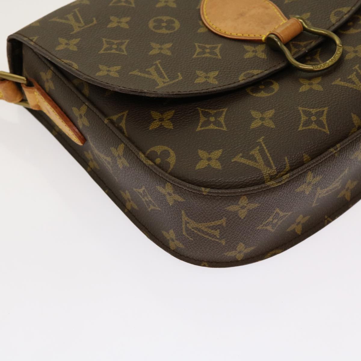 LOUIS VUITTON Monogram Saint Cloud GM Shoulder Bag M51242 LV Auth yk11400