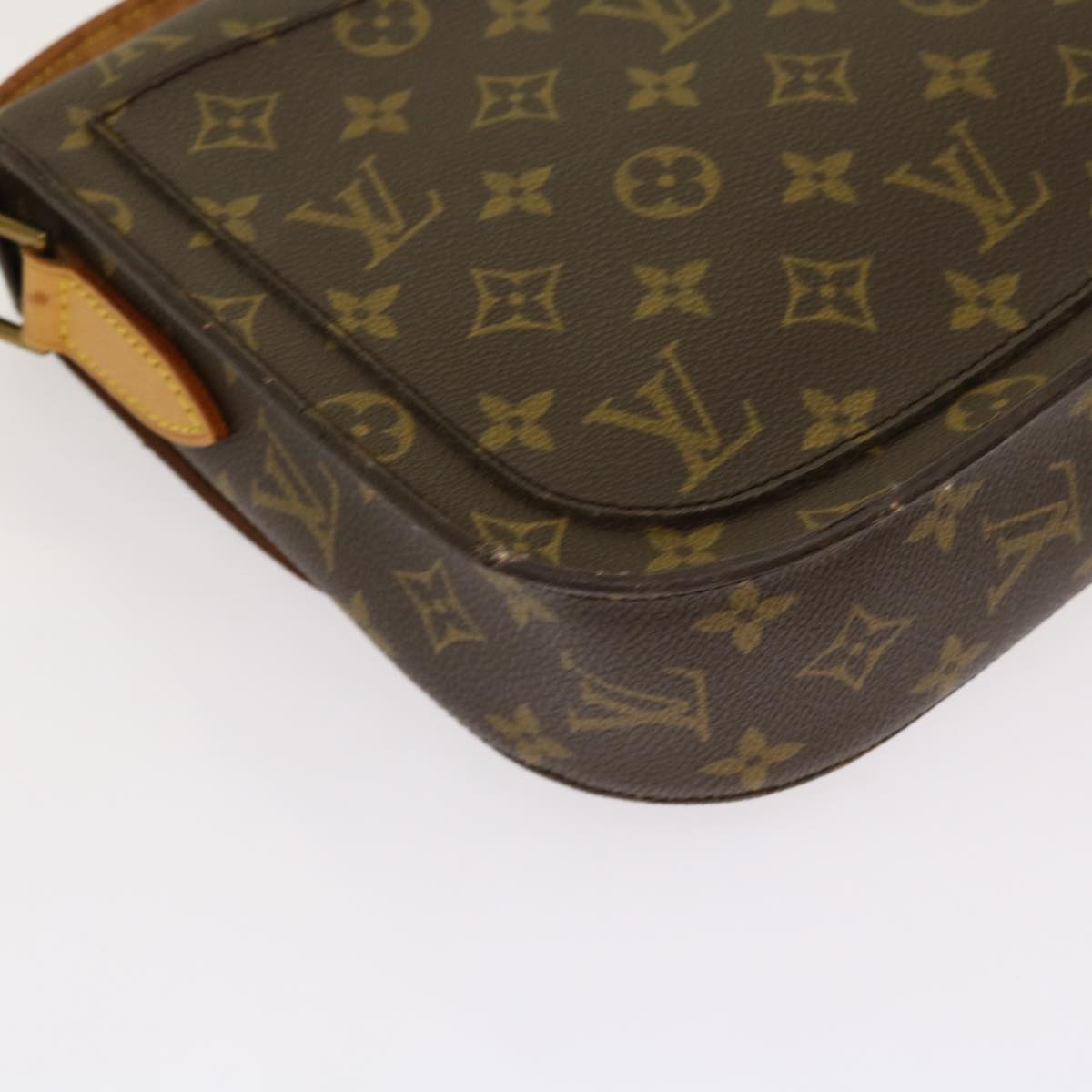 LOUIS VUITTON Monogram Saint Cloud GM Shoulder Bag M51242 LV Auth yk11400