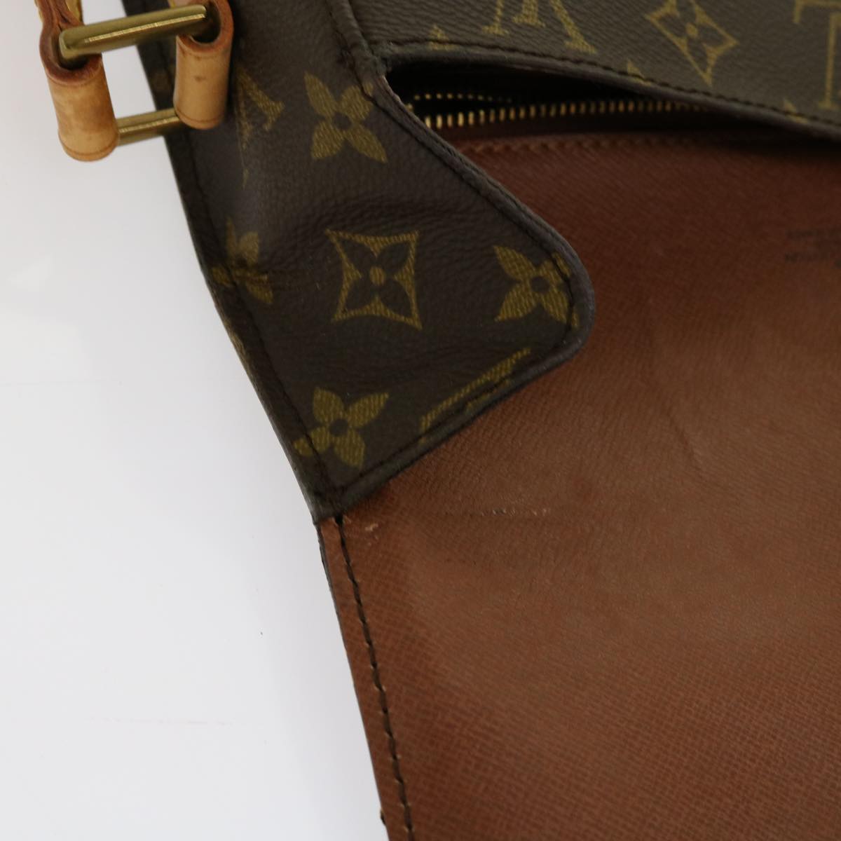 LOUIS VUITTON Monogram Saint Cloud GM Shoulder Bag M51242 LV Auth yk11400