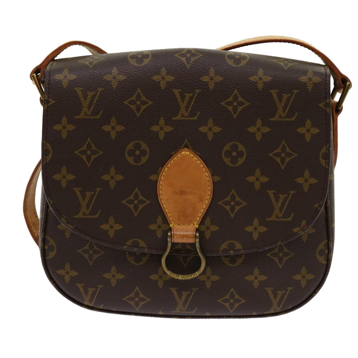 LOUIS VUITTON Monogram Saint Cloud GM Shoulder Bag M51242 LV Auth yk11400 - 0