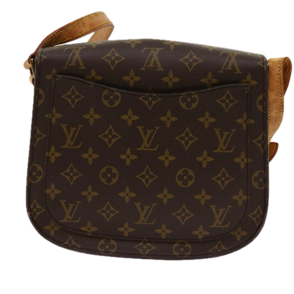 LOUIS VUITTON Monogram Saint Cloud GM Shoulder Bag M51242 LV Auth yk11400