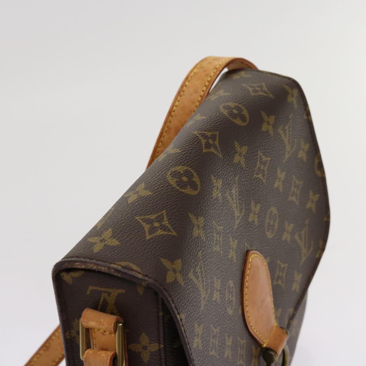 LOUIS VUITTON Monogram Saint Cloud GM Shoulder Bag M51242 LV Auth yk11400