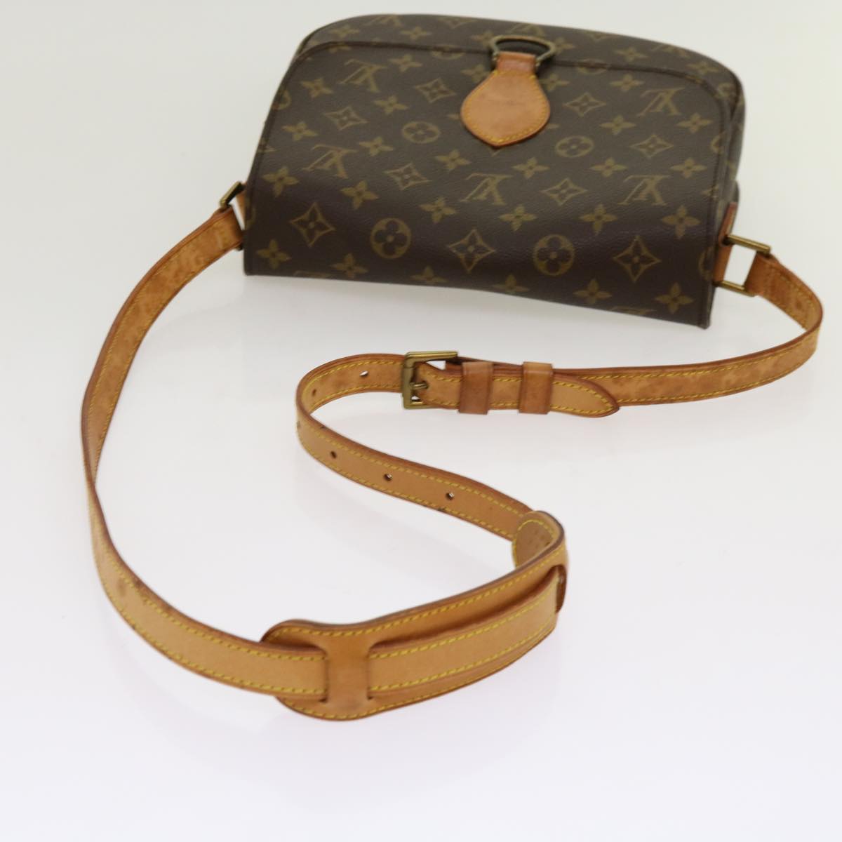 LOUIS VUITTON Monogram Saint Cloud GM Shoulder Bag M51242 LV Auth yk11400