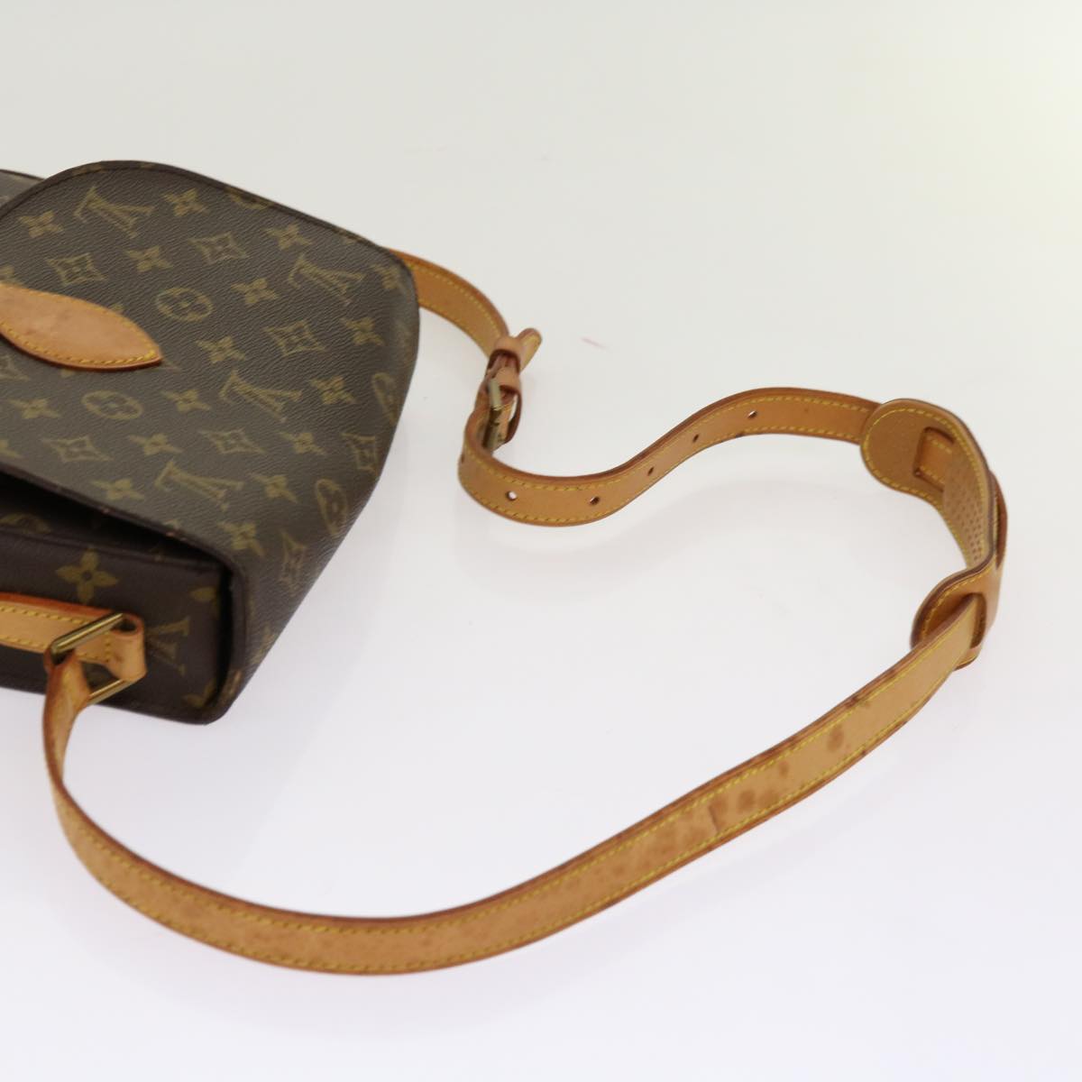 LOUIS VUITTON Monogram Saint Cloud GM Shoulder Bag M51242 LV Auth yk11400