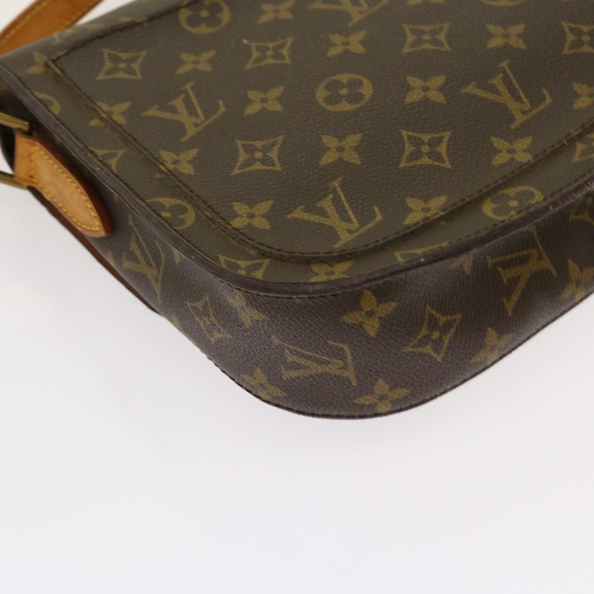 LOUIS VUITTON Monogram Saint Cloud GM Shoulder Bag M51242 LV Auth yk11405