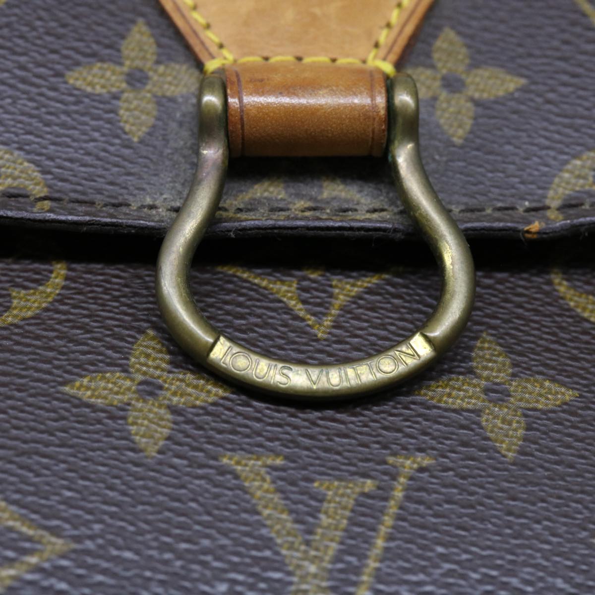 LOUIS VUITTON Monogram Saint Cloud GM Shoulder Bag M51242 LV Auth yk11405