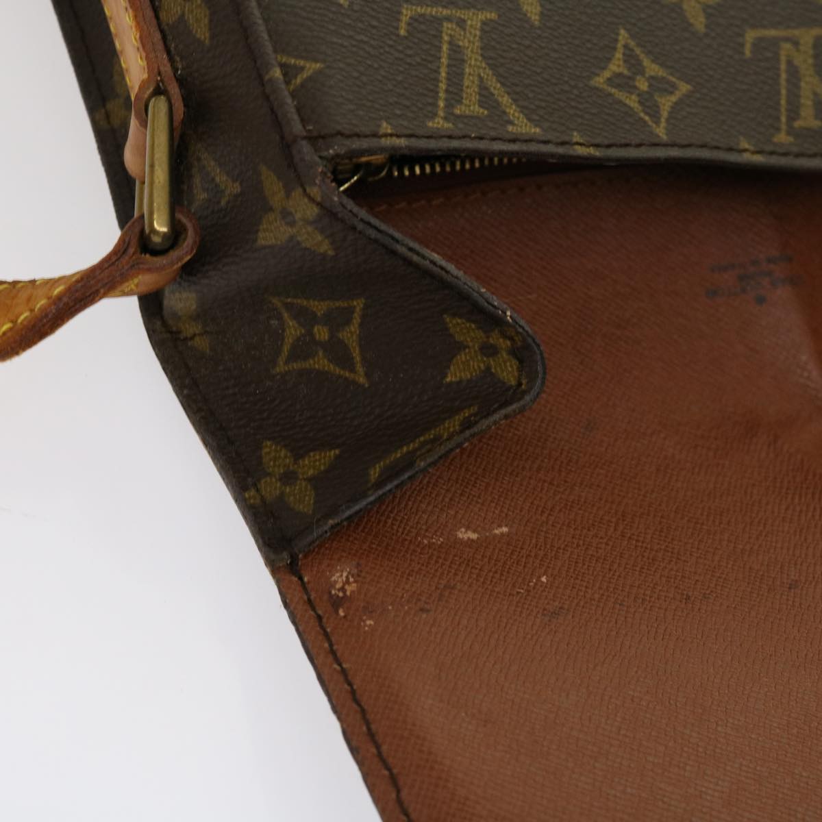 LOUIS VUITTON Monogram Saint Cloud GM Shoulder Bag M51242 LV Auth yk11405