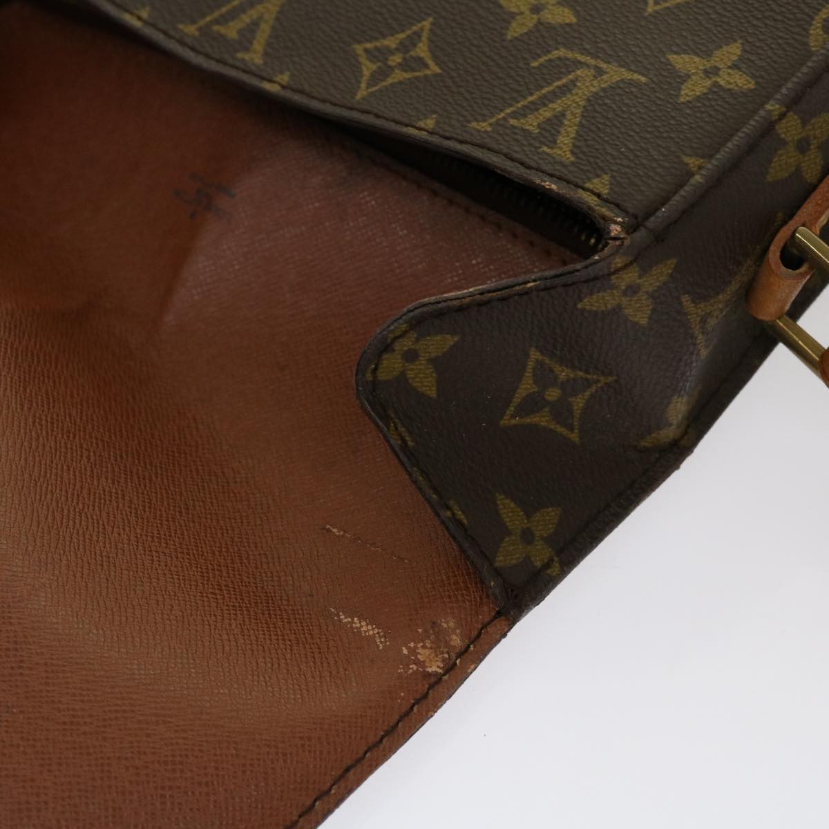 LOUIS VUITTON Monogram Saint Cloud GM Shoulder Bag M51242 LV Auth yk11405