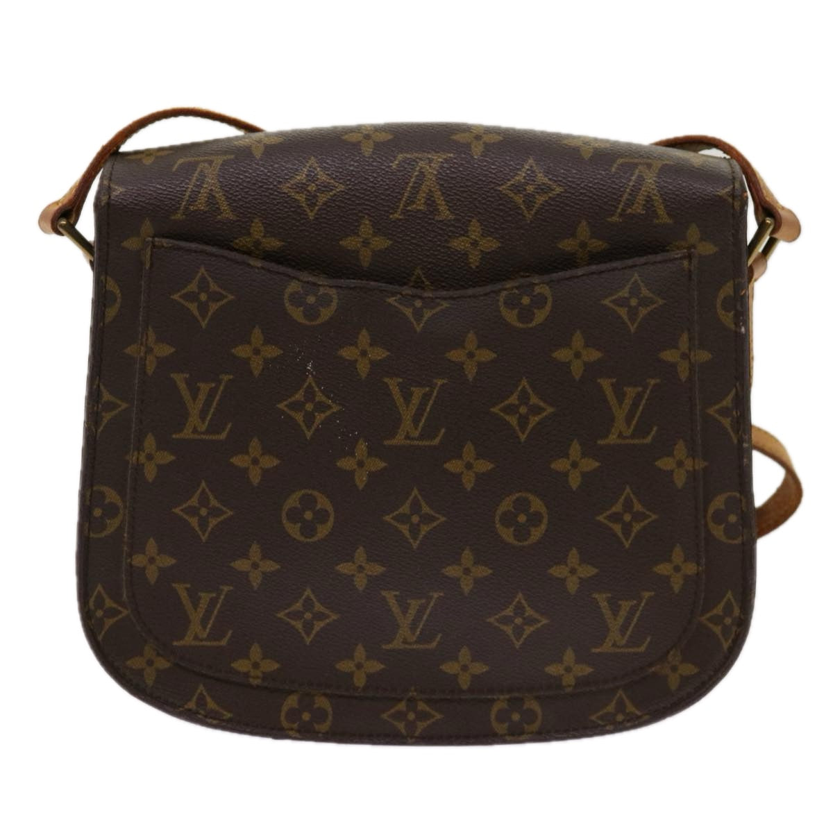 LOUIS VUITTON Monogram Saint Cloud GM Shoulder Bag M51242 LV Auth yk11405