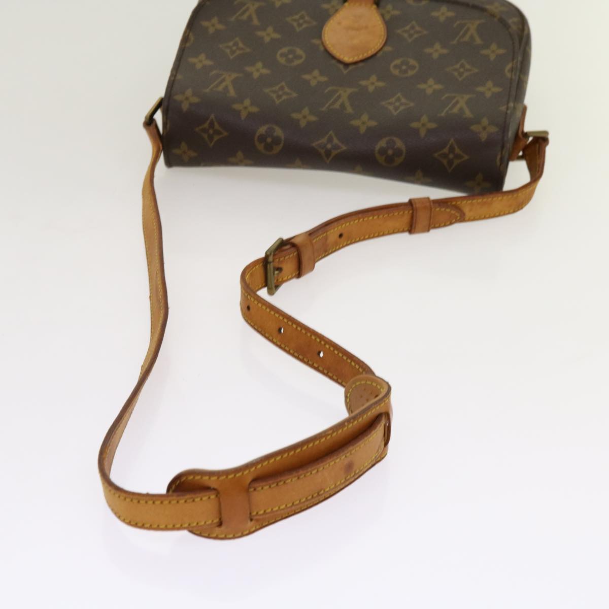 LOUIS VUITTON Monogram Saint Cloud GM Shoulder Bag M51242 LV Auth yk11405