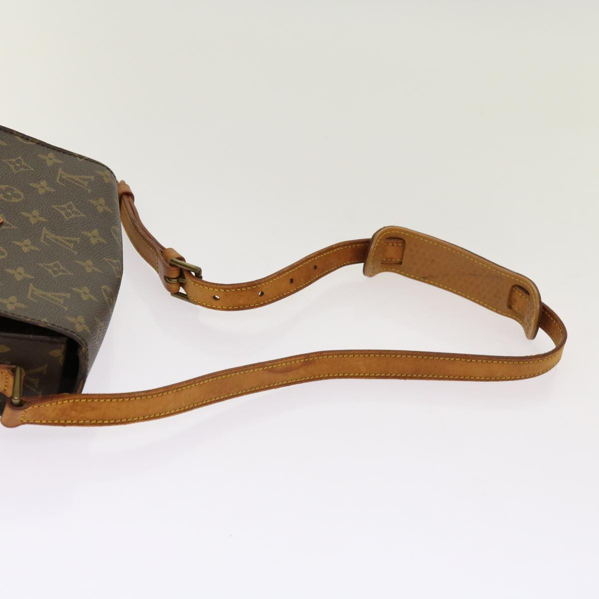 LOUIS VUITTON Monogram Saint Cloud GM Shoulder Bag M51242 LV Auth yk11405