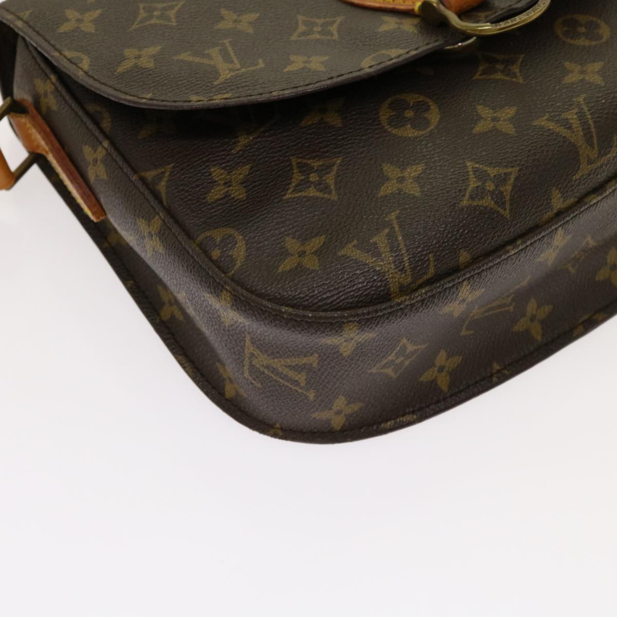 LOUIS VUITTON Monogram Saint Cloud GM Shoulder Bag M51242 LV Auth yk11407