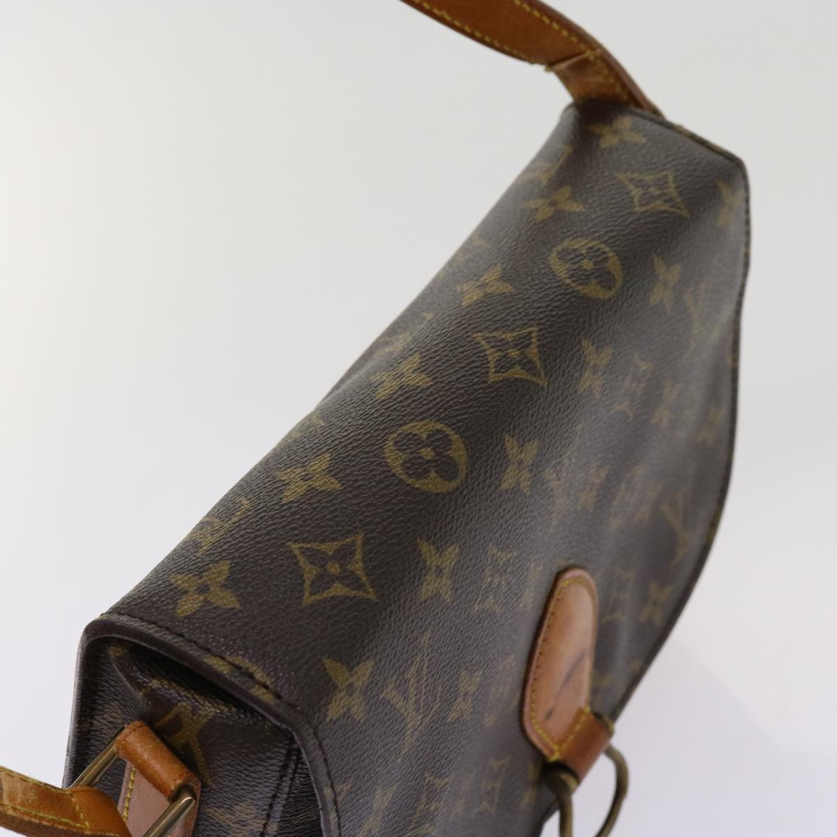 LOUIS VUITTON Monogram Saint Cloud GM Shoulder Bag M51242 LV Auth yk11407