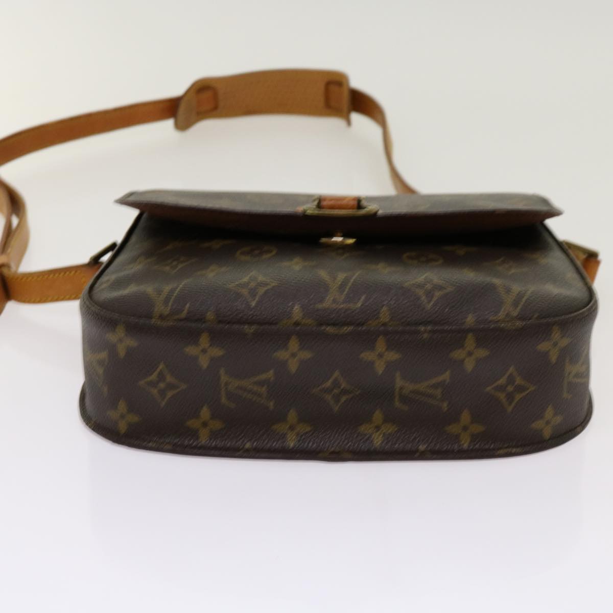 LOUIS VUITTON Monogram Saint Cloud GM Shoulder Bag M51242 LV Auth yk11407