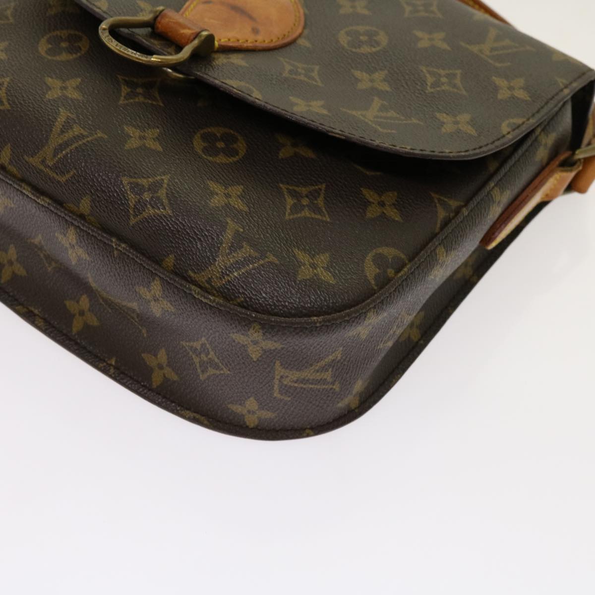 LOUIS VUITTON Monogram Saint Cloud GM Shoulder Bag M51242 LV Auth yk11407