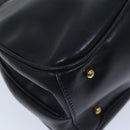 GUCCI Ready Lock Hand Bag Leather Navy 000 406 0190 Auth yk11435-17