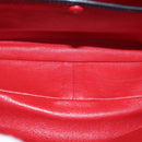 GUCCI Ready Lock Hand Bag Leather Navy 000 406 0190 Auth yk11435-11