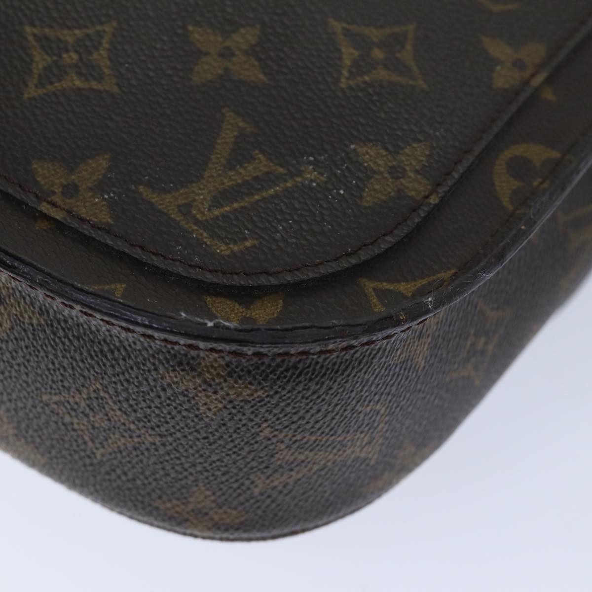 LOUIS VUITTON Monogram Saint Cloud GM Shoulder Bag M51242 LV Auth yk11455