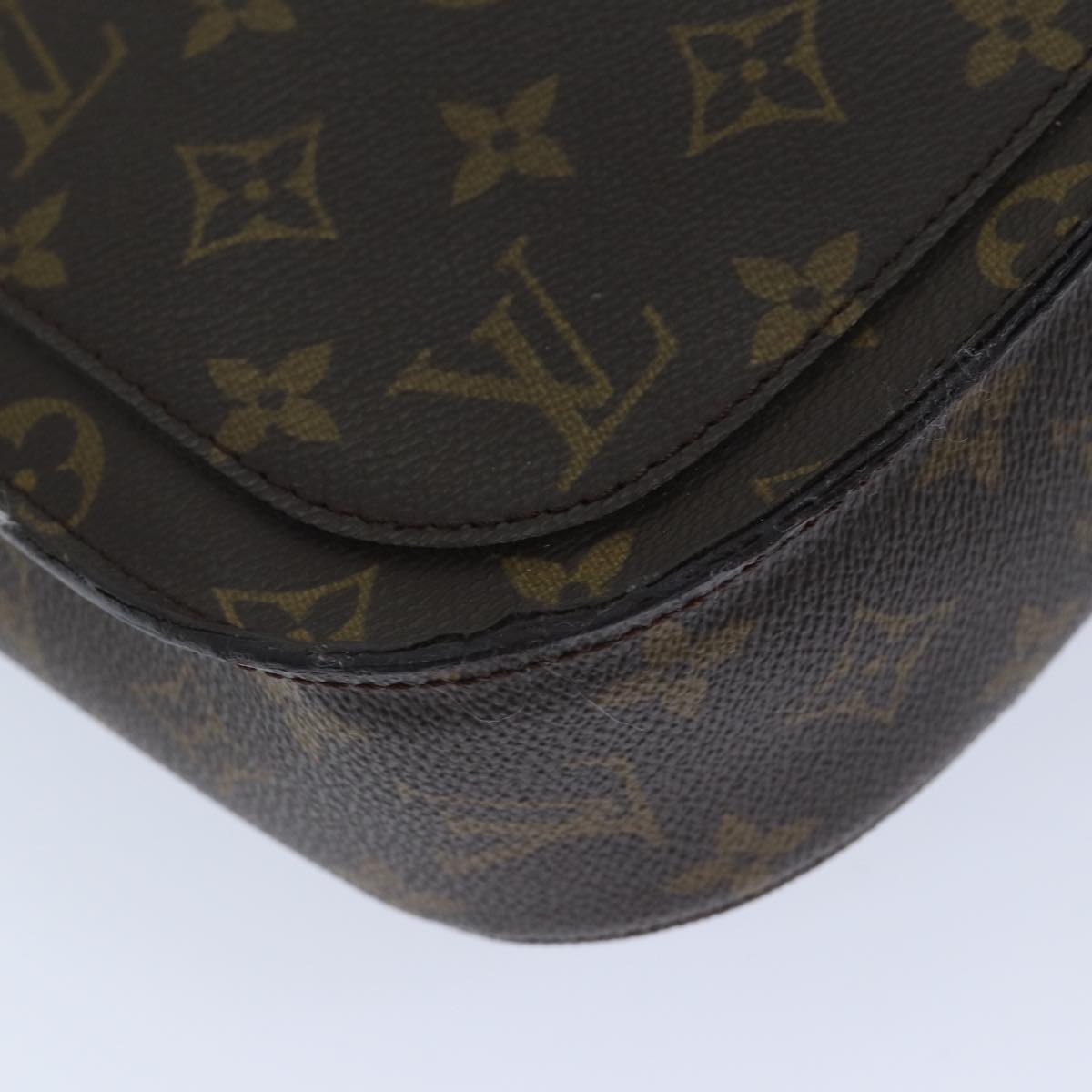 LOUIS VUITTON Monogram Saint Cloud GM Shoulder Bag M51242 LV Auth yk11455