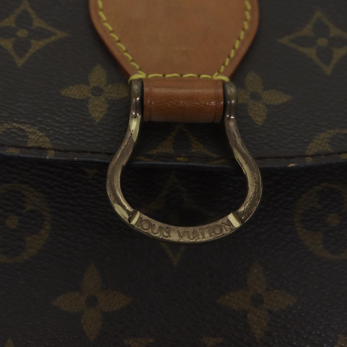 LOUIS VUITTON Monogram Saint Cloud GM Shoulder Bag M51242 LV Auth yk11455