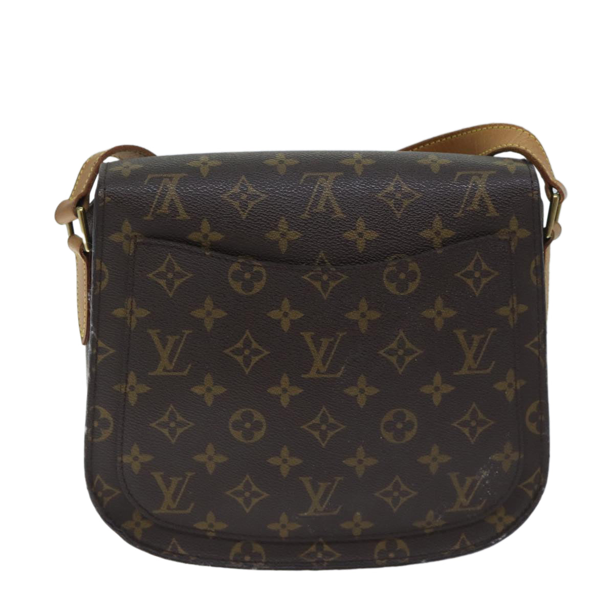 LOUIS VUITTON Monogram Saint Cloud GM Shoulder Bag M51242 LV Auth yk11455