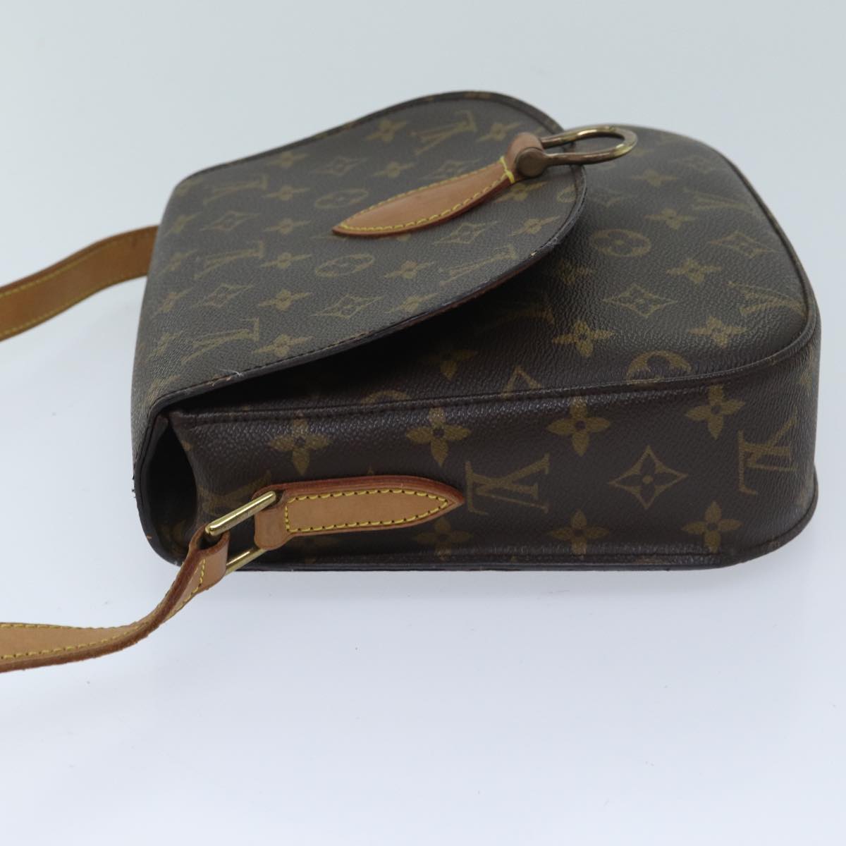 LOUIS VUITTON Monogram Saint Cloud GM Shoulder Bag M51242 LV Auth yk11455