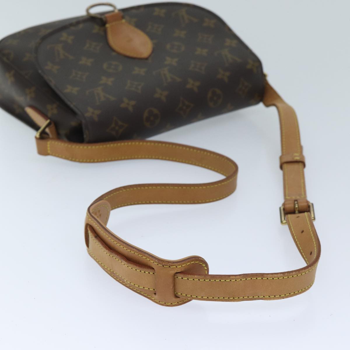 LOUIS VUITTON Monogram Saint Cloud GM Shoulder Bag M51242 LV Auth yk11455