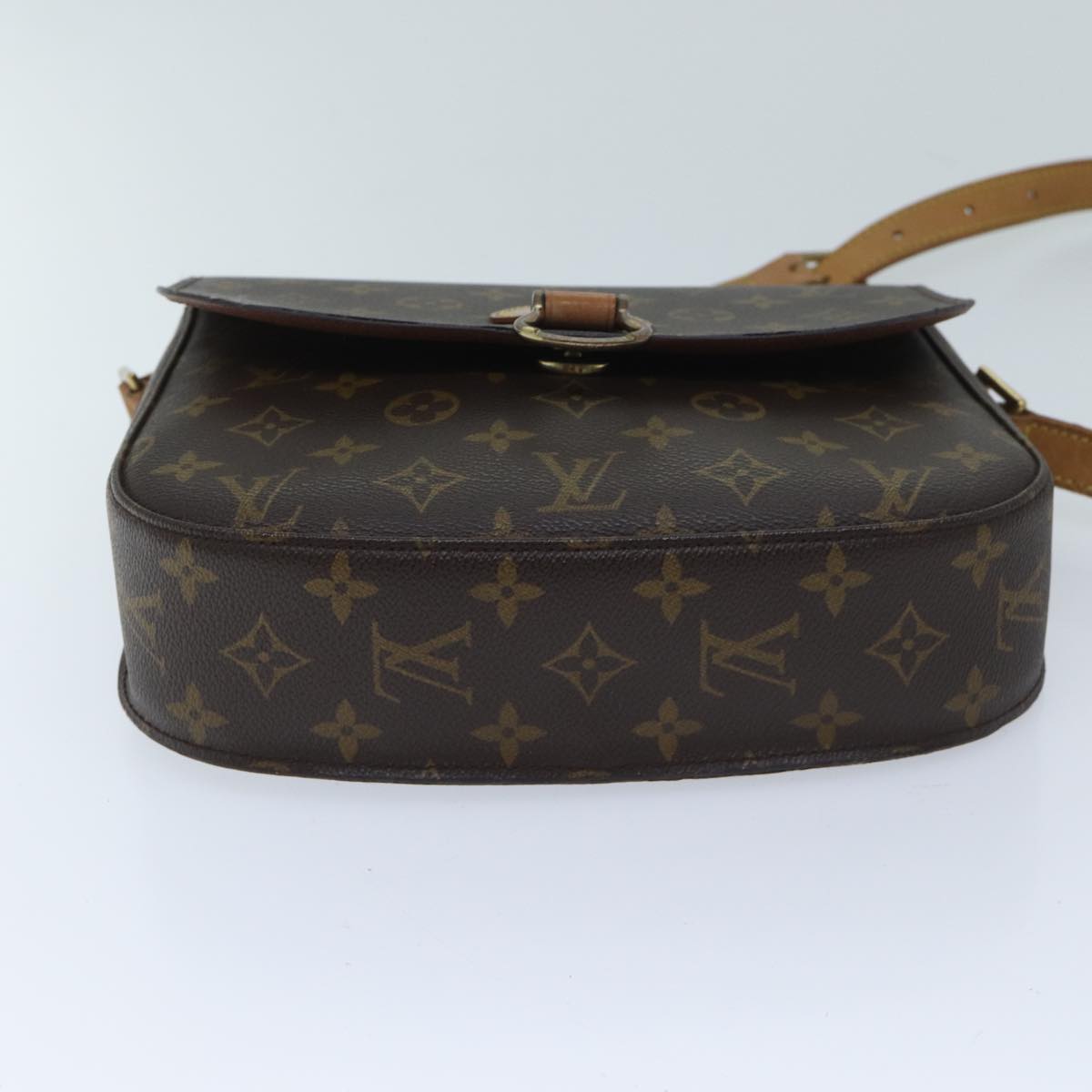 LOUIS VUITTON Monogram Saint Cloud GM Shoulder Bag M51242 LV Auth yk11455