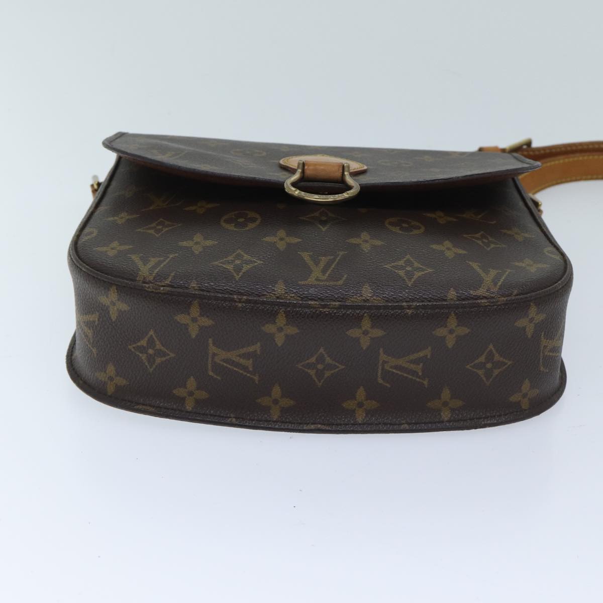 LOUIS VUITTON Monogram Saint Cloud GM Shoulder Bag M51242 LV Auth yk11458