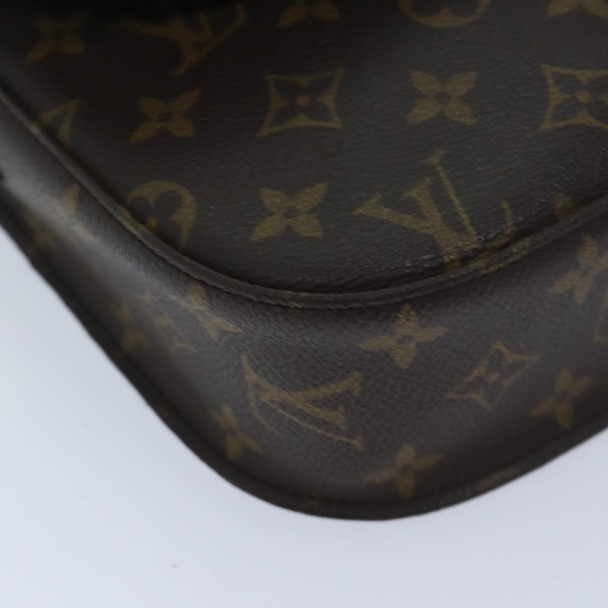 LOUIS VUITTON Monogram Saint Cloud GM Shoulder Bag M51242 LV Auth yk11458