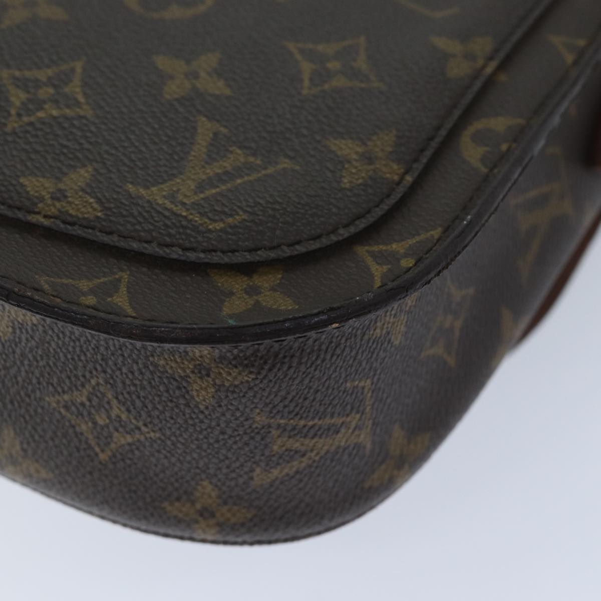 LOUIS VUITTON Monogram Saint Cloud GM Shoulder Bag M51242 LV Auth yk11458