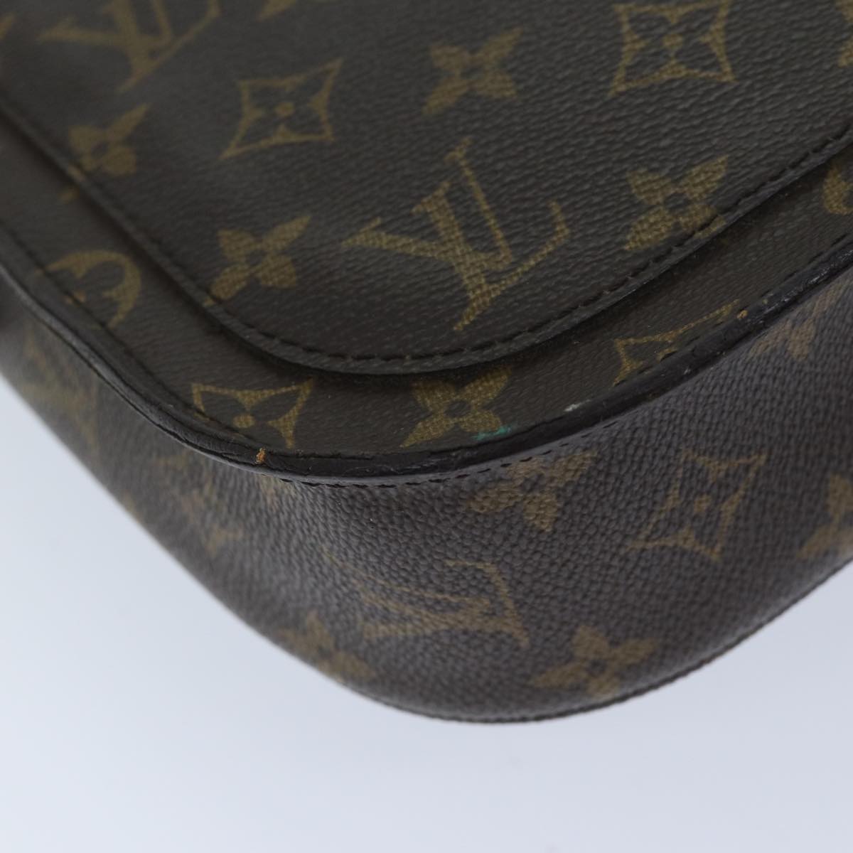 LOUIS VUITTON Monogram Saint Cloud GM Shoulder Bag M51242 LV Auth yk11458