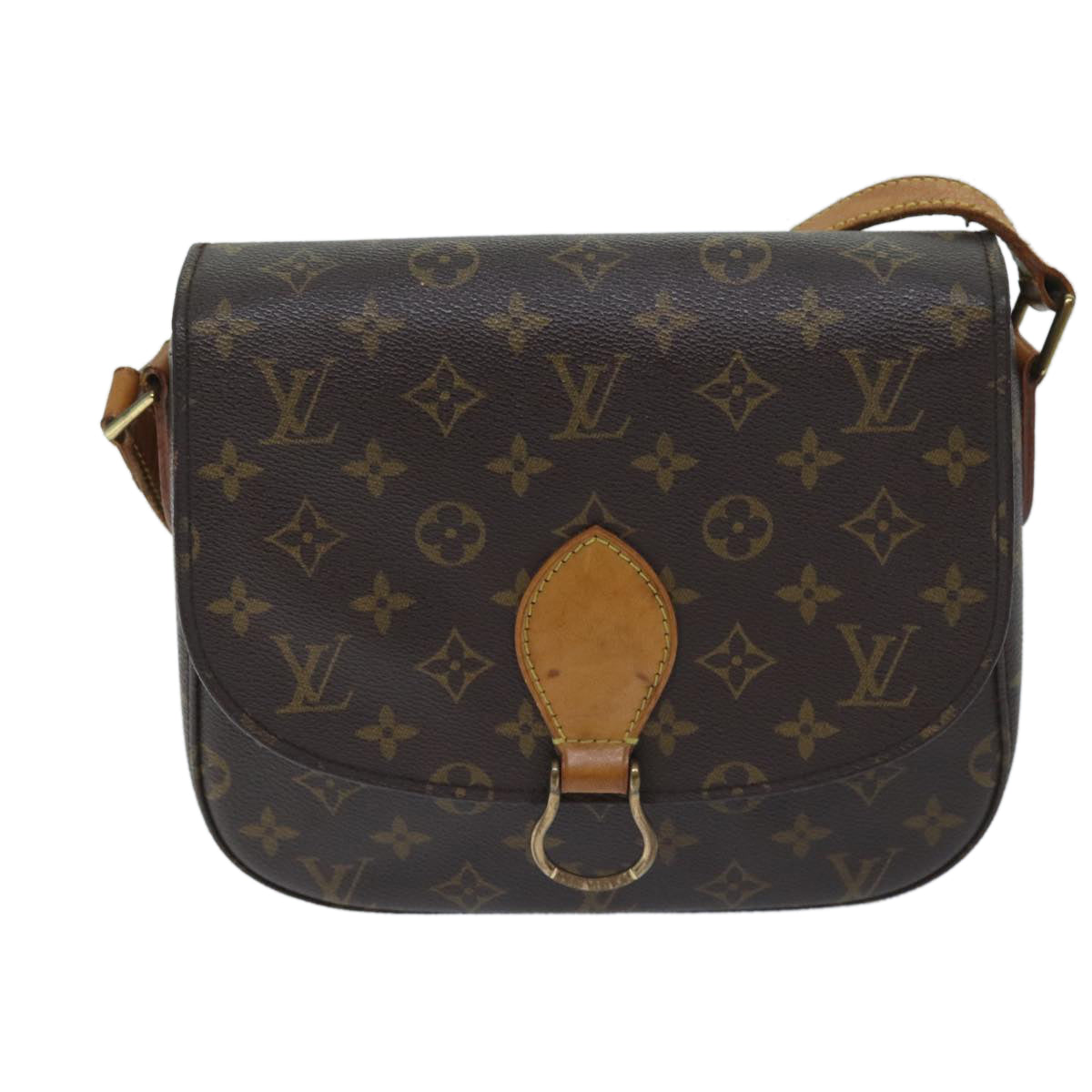 LOUIS VUITTON Monogram Saint Cloud GM Shoulder Bag M51242 LV Auth yk11458 - 0